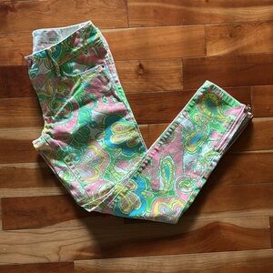 Lilly Pulitzer Paisley Skinny Jeans 🐸